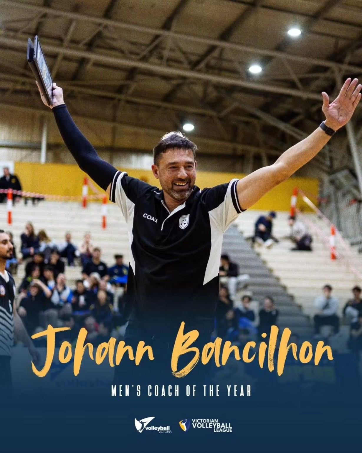Johann Bancilhon — Men’s Coach of the Year