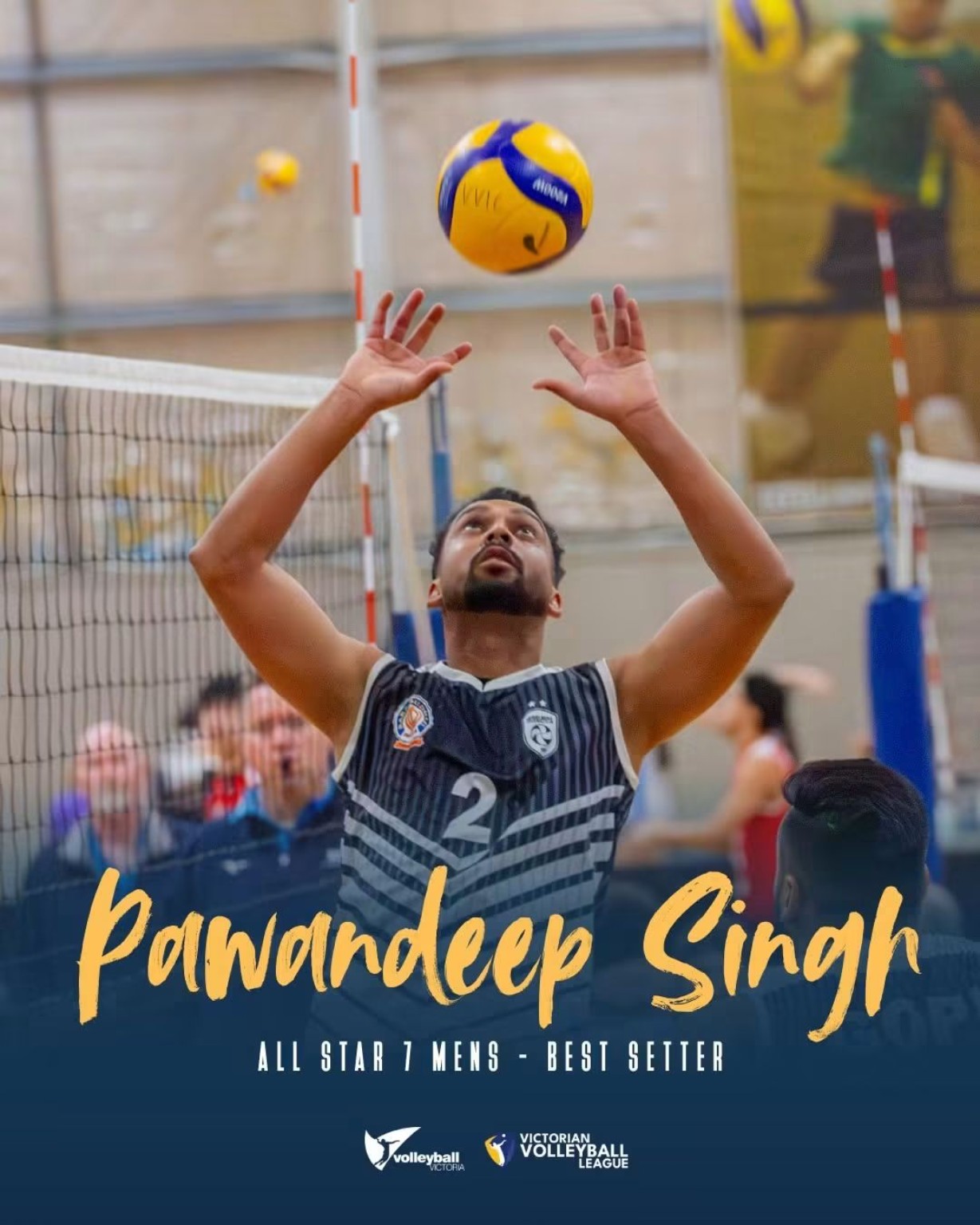Pawandeep Singh — All Star 7 Men · Best Setter