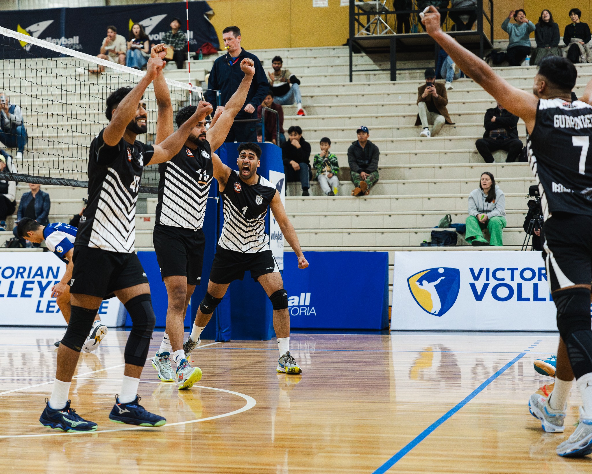 Heidelberg Premier Men celebrating a point