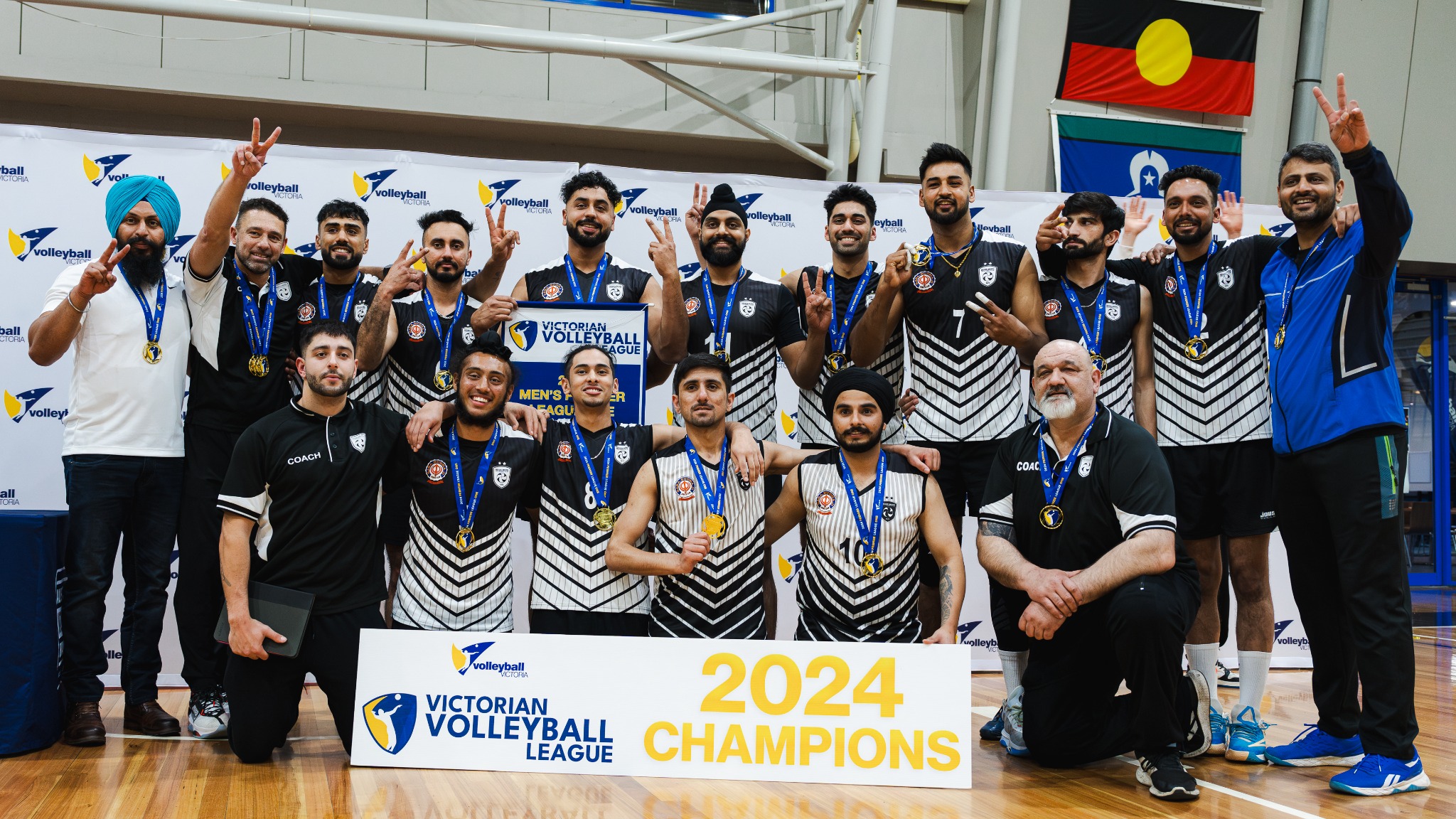 Heidelberg Premier Men celebrating the 2024 championship